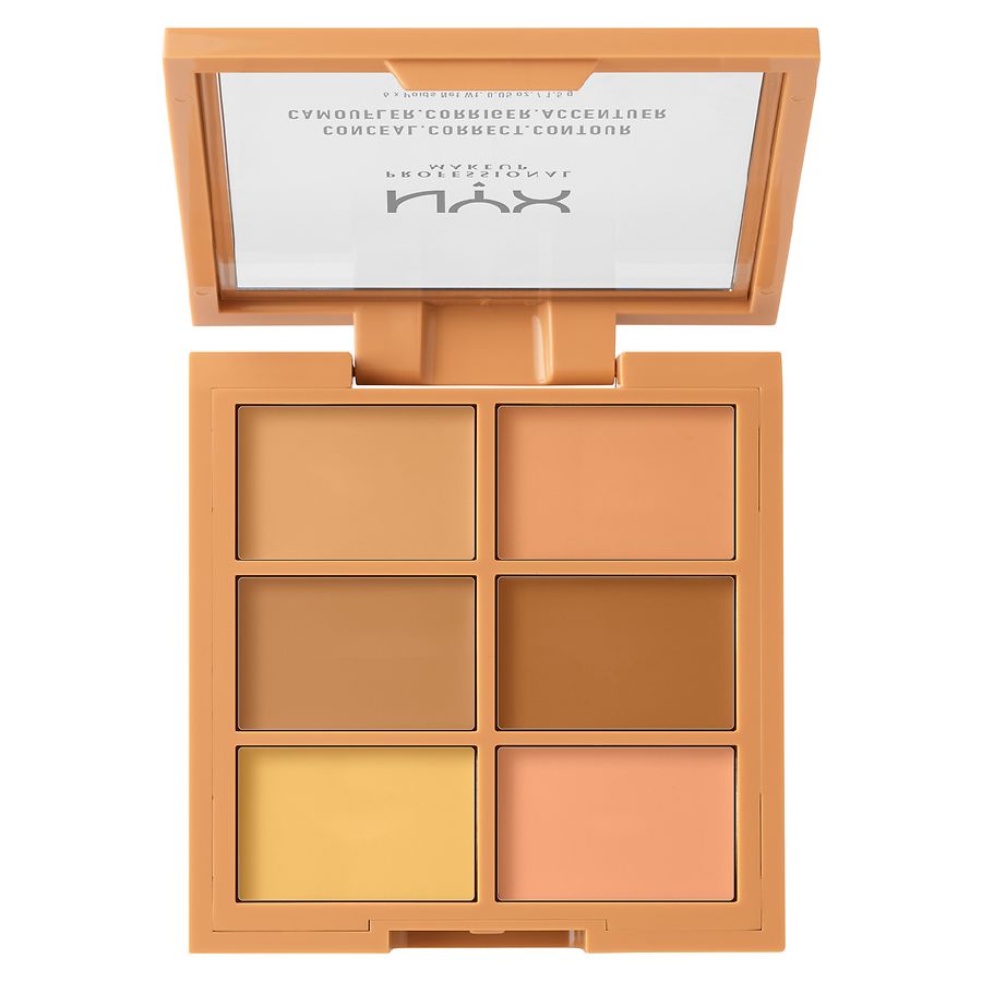  NYX Professional Makeup Conceal, Correct, Contour Palette Medium 