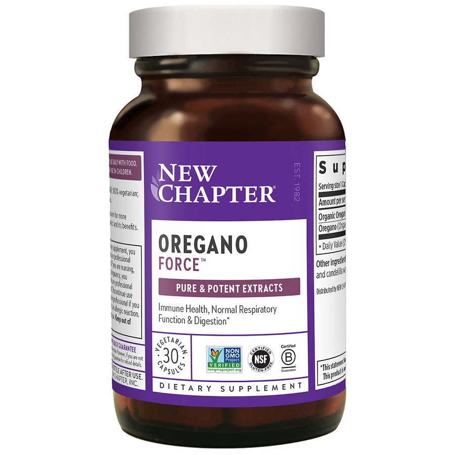 New Chapter Oregano Force, Vegetarian Capsules