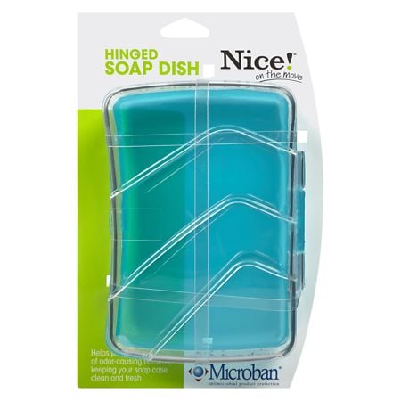 Nice! On The Move Soap Dish With Microban