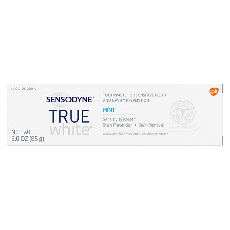 Sensodyne True White Toothpaste Mint - 3 oz
