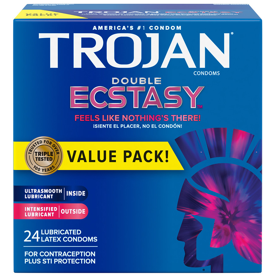 Trojan Double Ecstasy Condoms