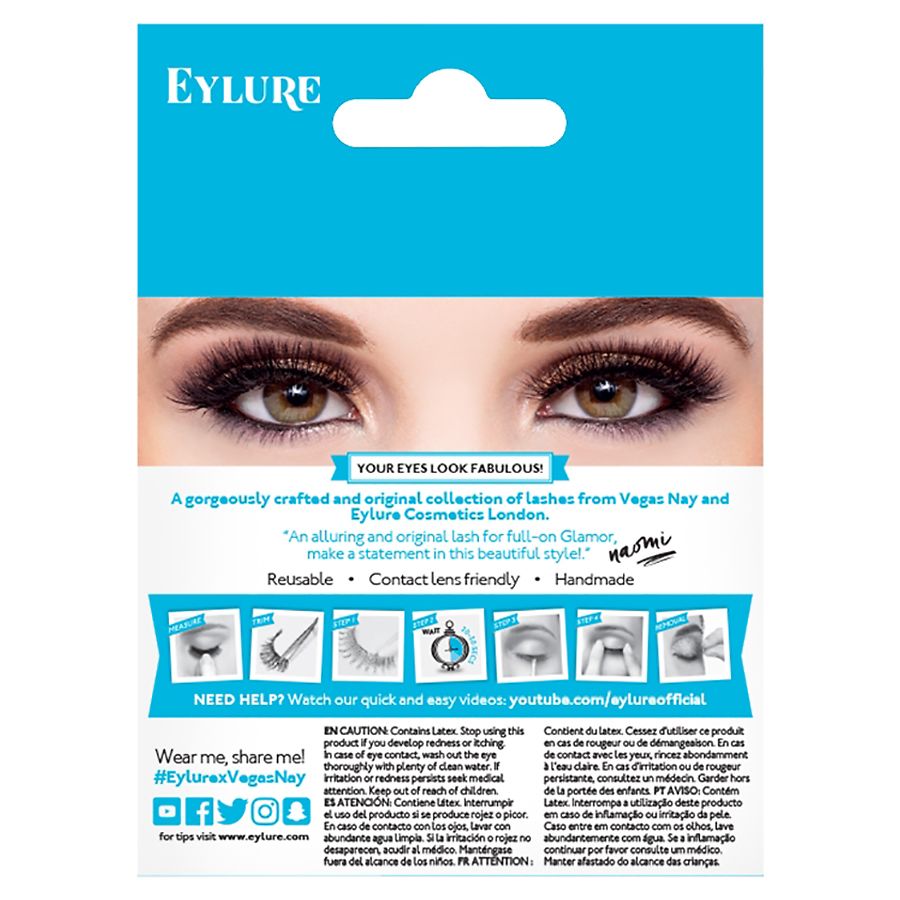 Eylure Vegas Nay Lashes Grand Glamour Walgreens