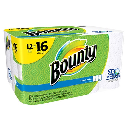 UPC 037000950080 - Bounty Select A Size Paper Towels | upcitemdb.com
