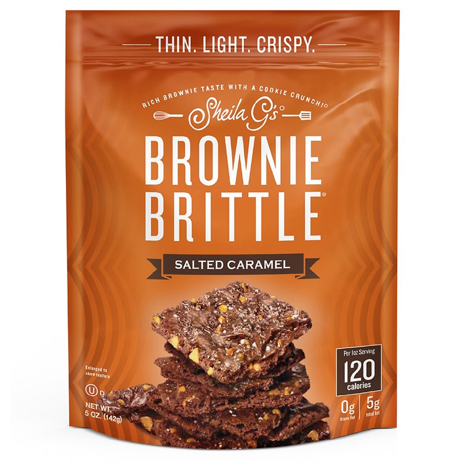 Brownie Brittle Snacks Salted Caramel