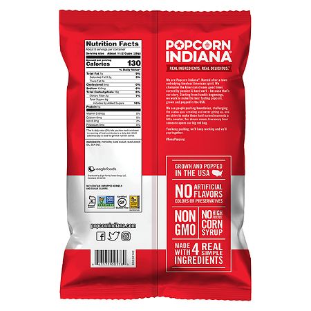 popcorn indiana kettle corn sweet and salty nutrition facts