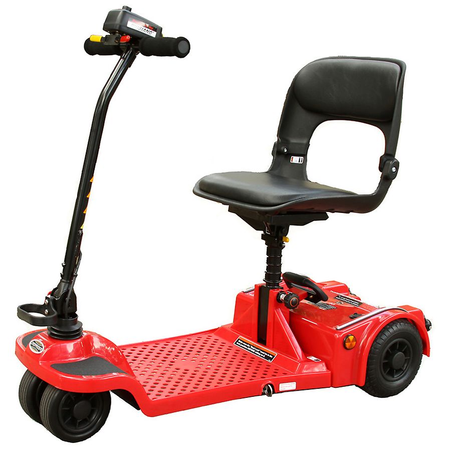 Shoprider Echo Folding Mobility Scooter, Red