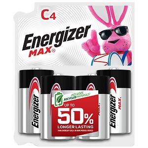 Energizer Max Alkaline Batteries C