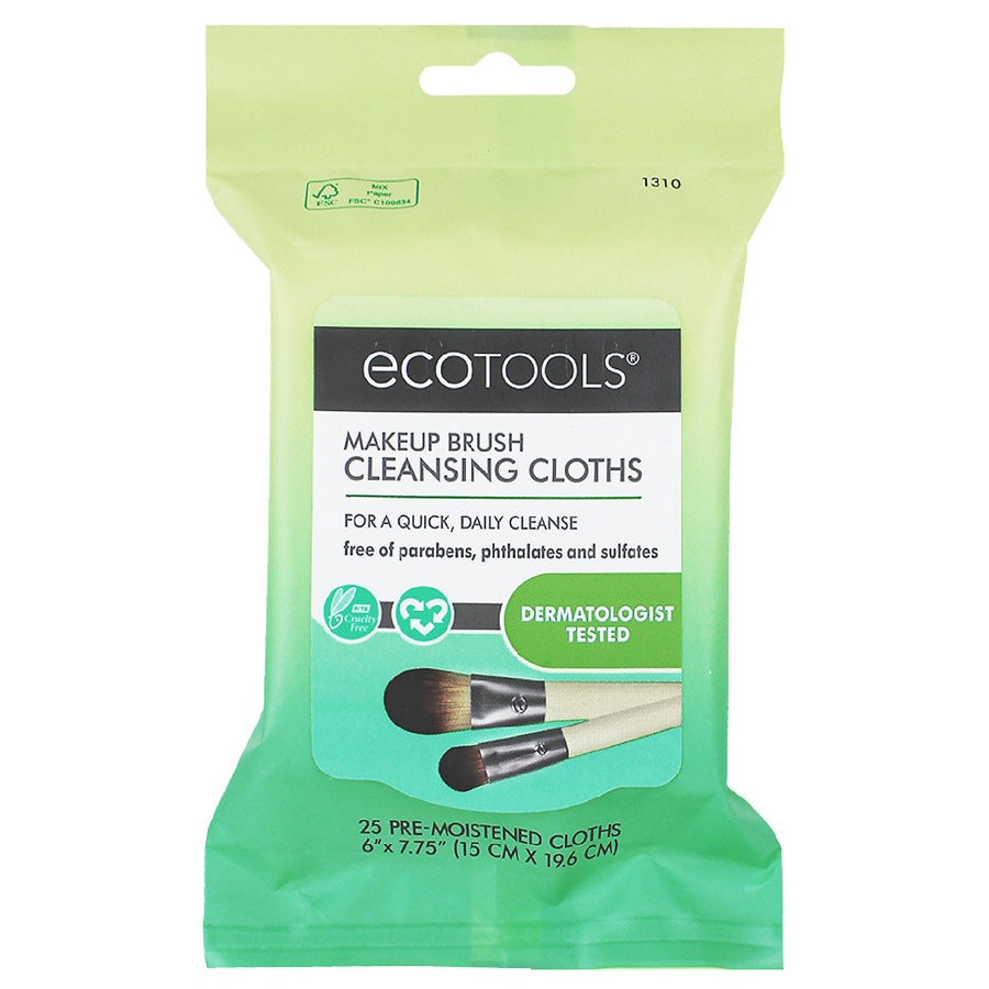  EcoTools Makeup Brush Cleansing Cloths 