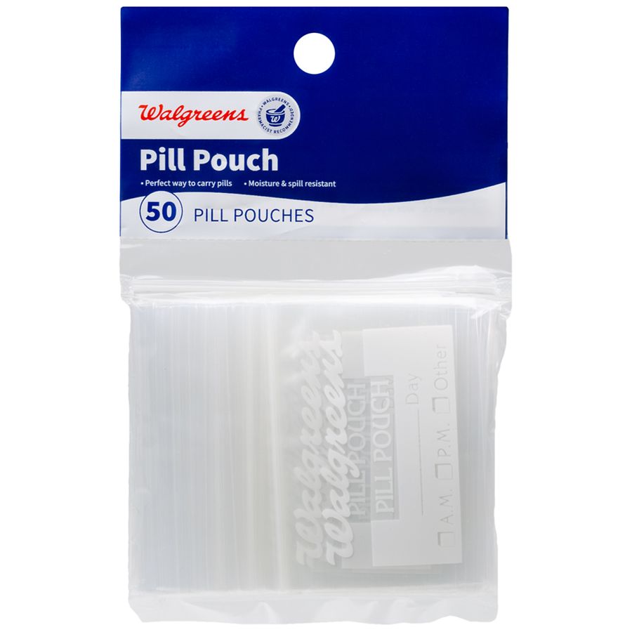 ziplock pill pouches