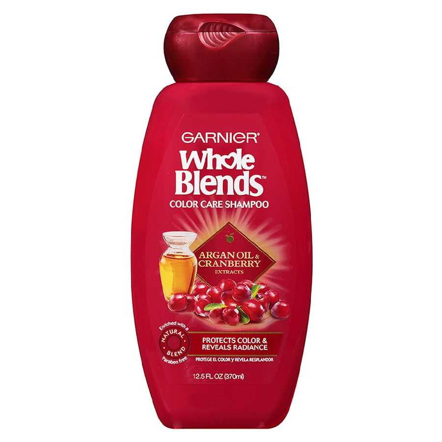 Garnier Whole Blends Shampoo With Argan Oil Cranberry Extracts Color Care Walgreens