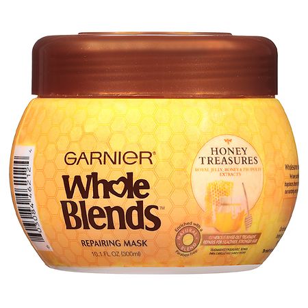 is garnier whole blends honey good for your hair
