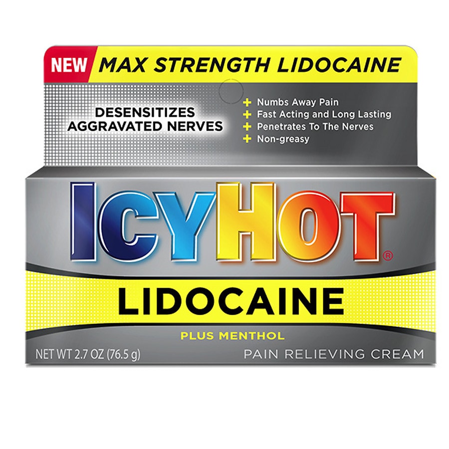 Icy Hot Cream With Lidocaine Walgreens