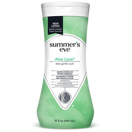 Summer's Eve Cleansing Wash Aloe - 15.0 oz