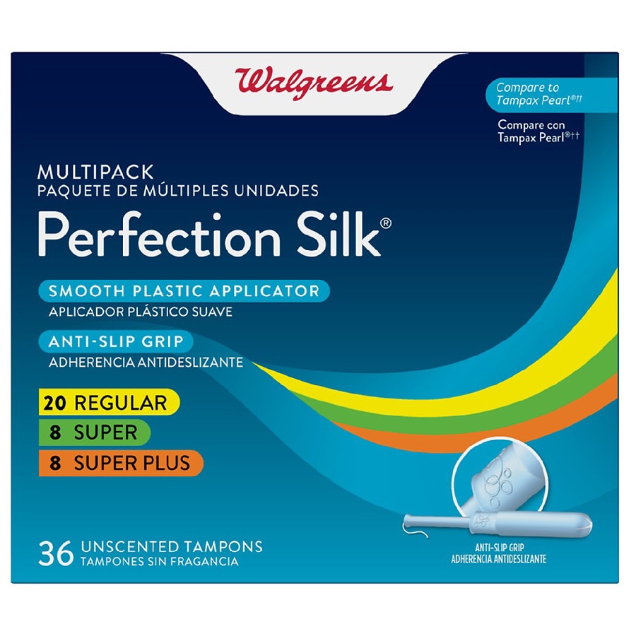 Walgreens Perfection Tampons Multi-Pack Unscented