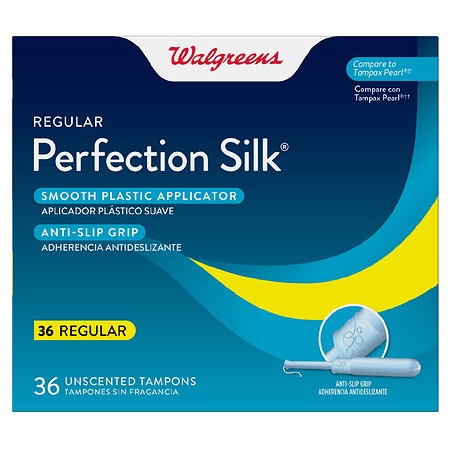 Walgreens Perfection Tampons Regular Unscented - 36.0 ea