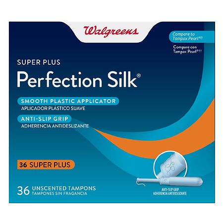 Walgreens Perfection Tampons Super Plus Unscented - 36 ea