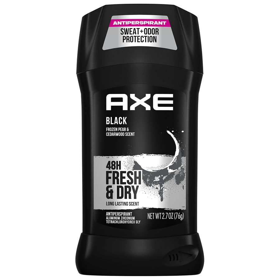 Nadenkend Slepen Zorgvuldig lezen AXE Black Dual Action Antiperspirant Stick Black | Walgreens