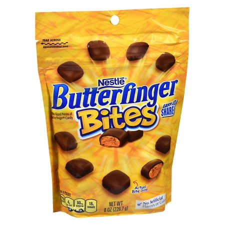 UPC 028000469689 product image for Butterfinger Bites Stand-Up Bag Peanut Butter - 8 oz. | upcitemdb.com
