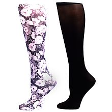 Celeste Stein Therapeutic Compression Sock black | Walgreens