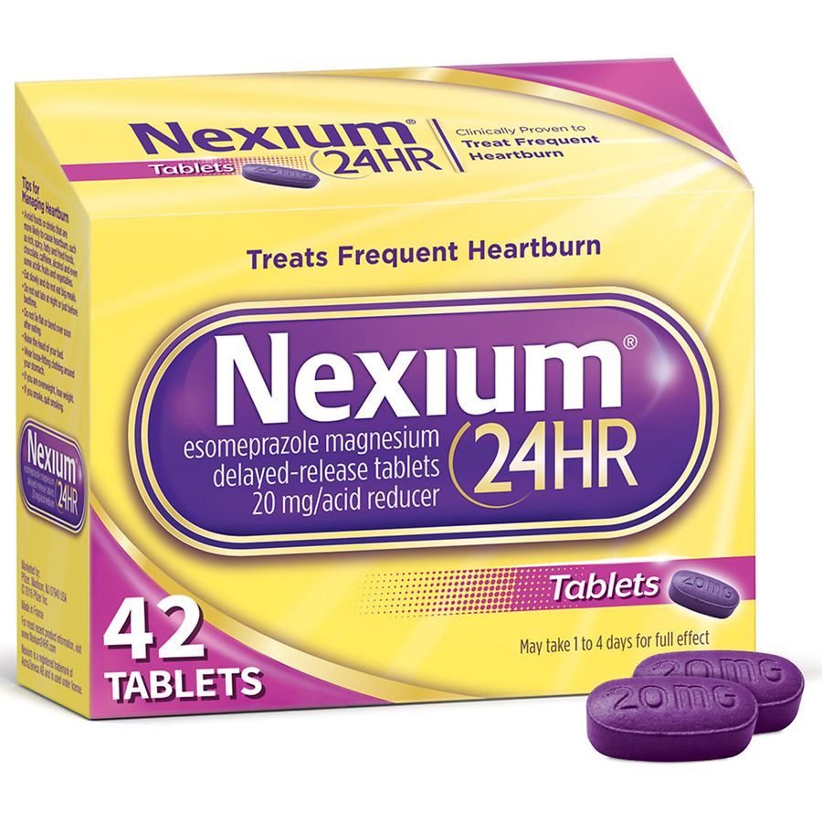 Is nexium 40 mg over the counter nausea medicine