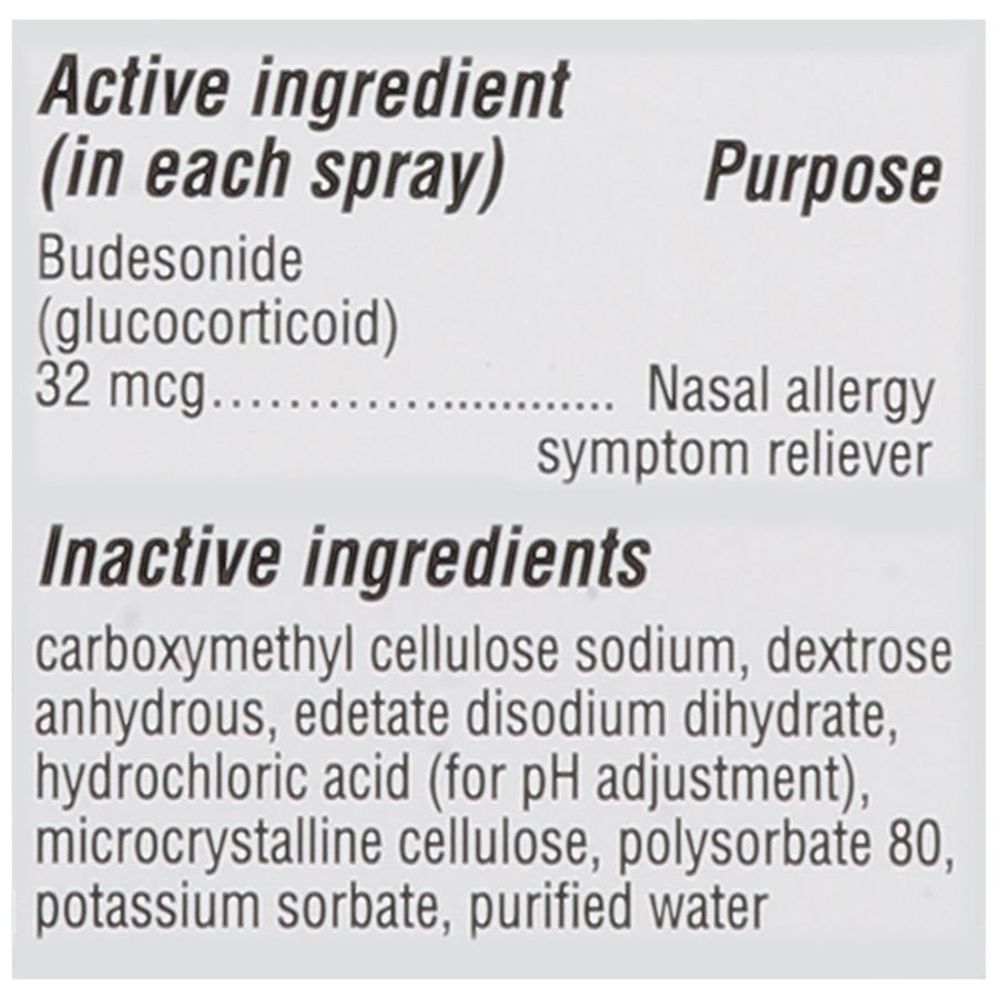 Walgreens 24 Hour Budesonide Nasal Spray Walgreens