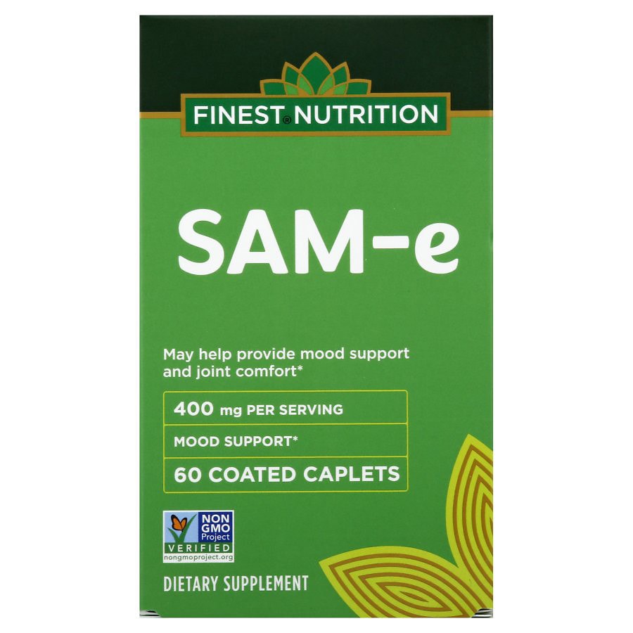 Finest Nutrition SAM-e Double Strength 400 mg Caps