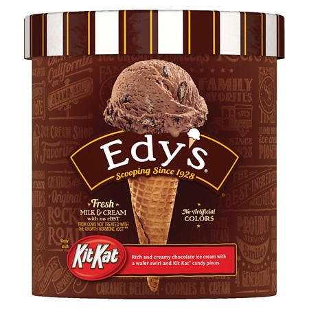 UPC 041548361741 product image for Edy's Grand Candy Shoppe Ice Cream Kit Kat - 48.0 oz | upcitemdb.com