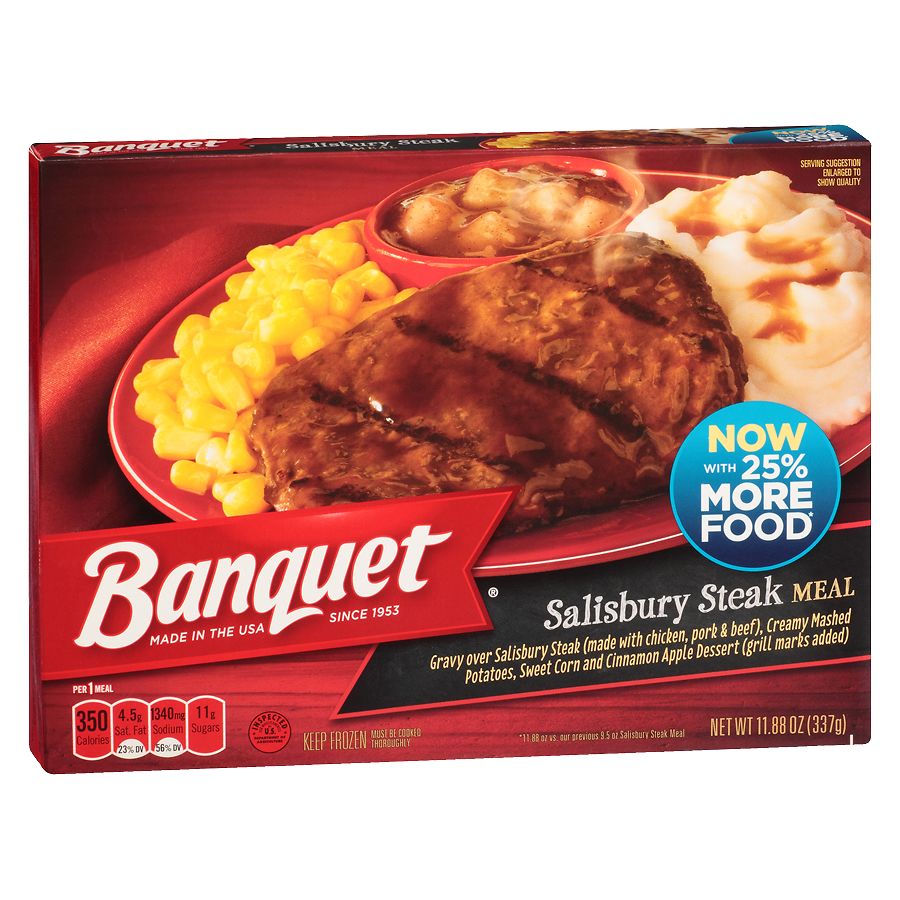 Banquet Salisbury Steak Nutrition Label - Bios Pics