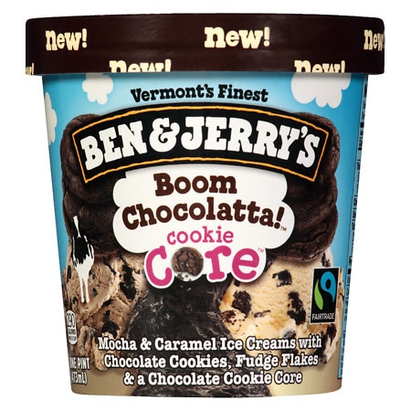 UPC 076840462858 product image for Ben & Jerry's Ice Cream Boom Chocolatta! Cookie Core - 16.0 oz | upcitemdb.com