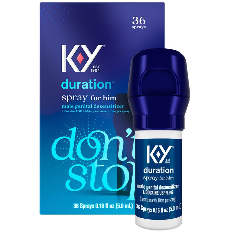 K Y Duration Male Genital Desensitizer Spray 36 Sprays Walgreens