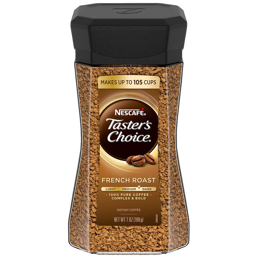 Nescafe Taster S Choice Instant Coffee French Roast Walgreens