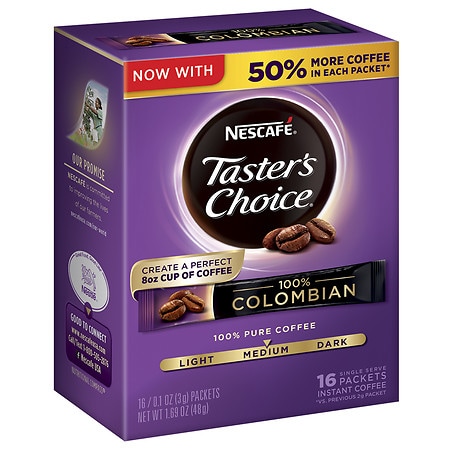 UPC 028000849092 product image for Nescafe Taster's Choice Instant Coffee Single Serve Packets Colombian - 0.11 oz  | upcitemdb.com