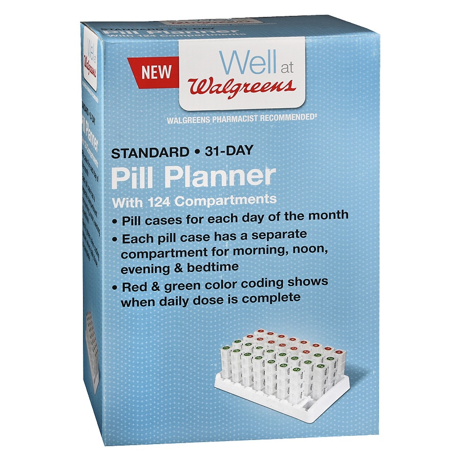 Walgreens 31 Day Pill Organizer