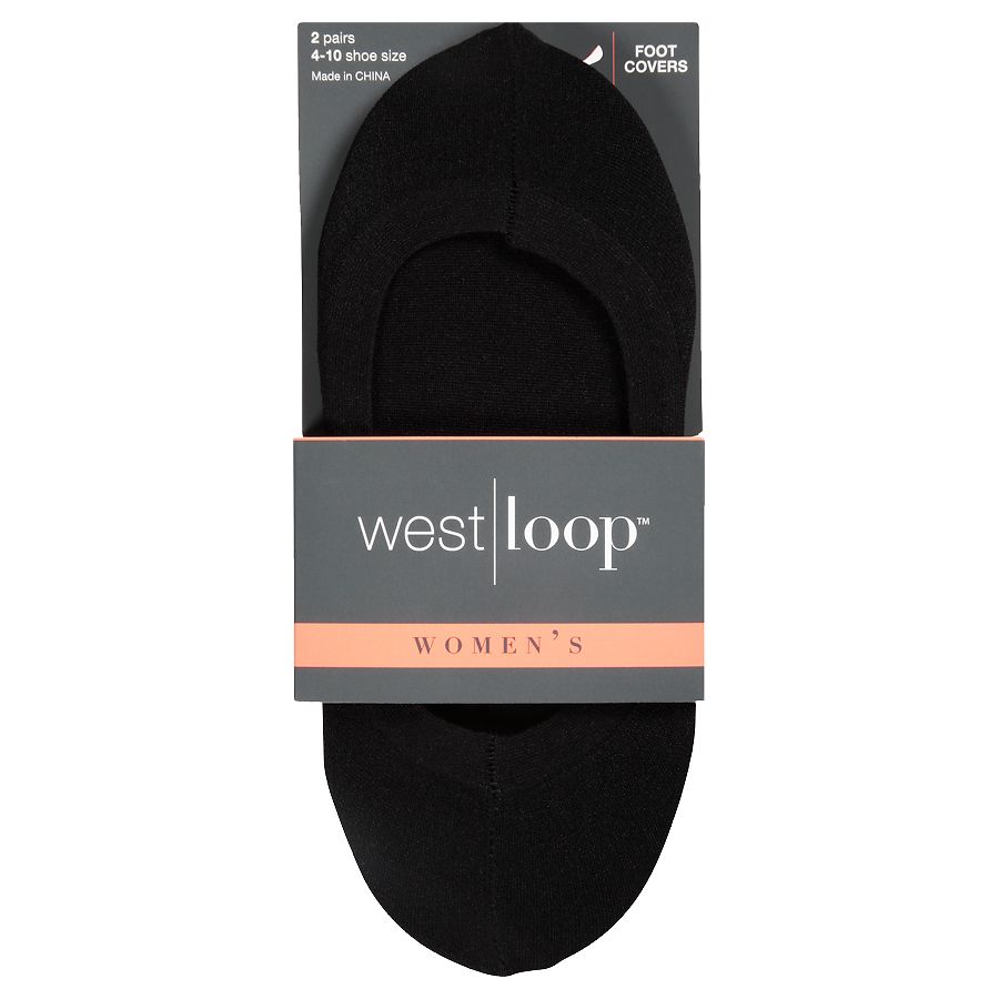 West Loop Basic Sheer Nylon Foot Covers 