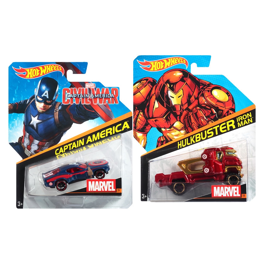  Hot Wheels Marvel Car Assortment 