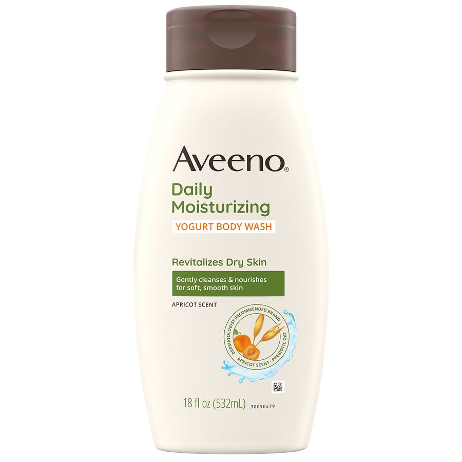 Aveeno Daily Moisturizing Yogurt Body Wash Apricot