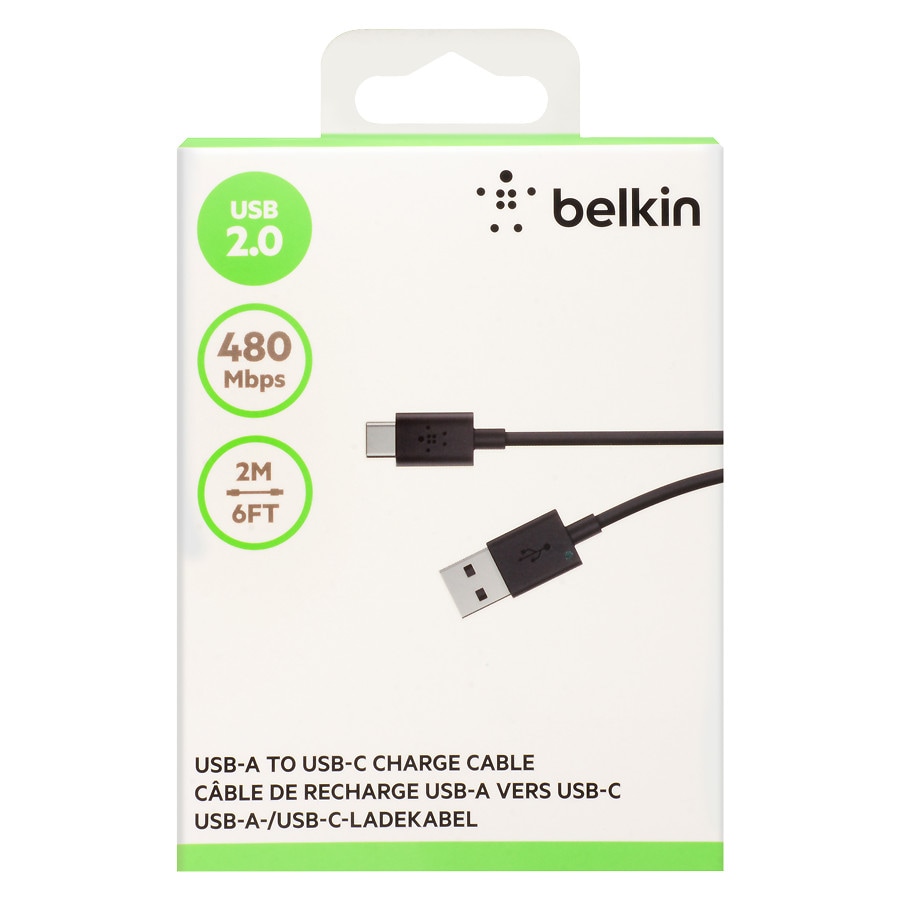 Belkin USB-C Charge/Sync Cable 4 Foot Black | Walgreens