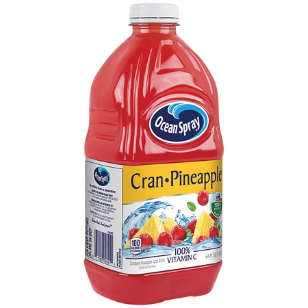 litter bootle pack of 8)CRANBERRY PINEAPPLE JUICE DRINK FROM CONCENTRATE, CRAN-PINEAPPLE