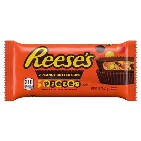 UPC 034000441433 product image for Reese's Peanut Butter Cup With Reese's Pieces - 1.5 oz | upcitemdb.com