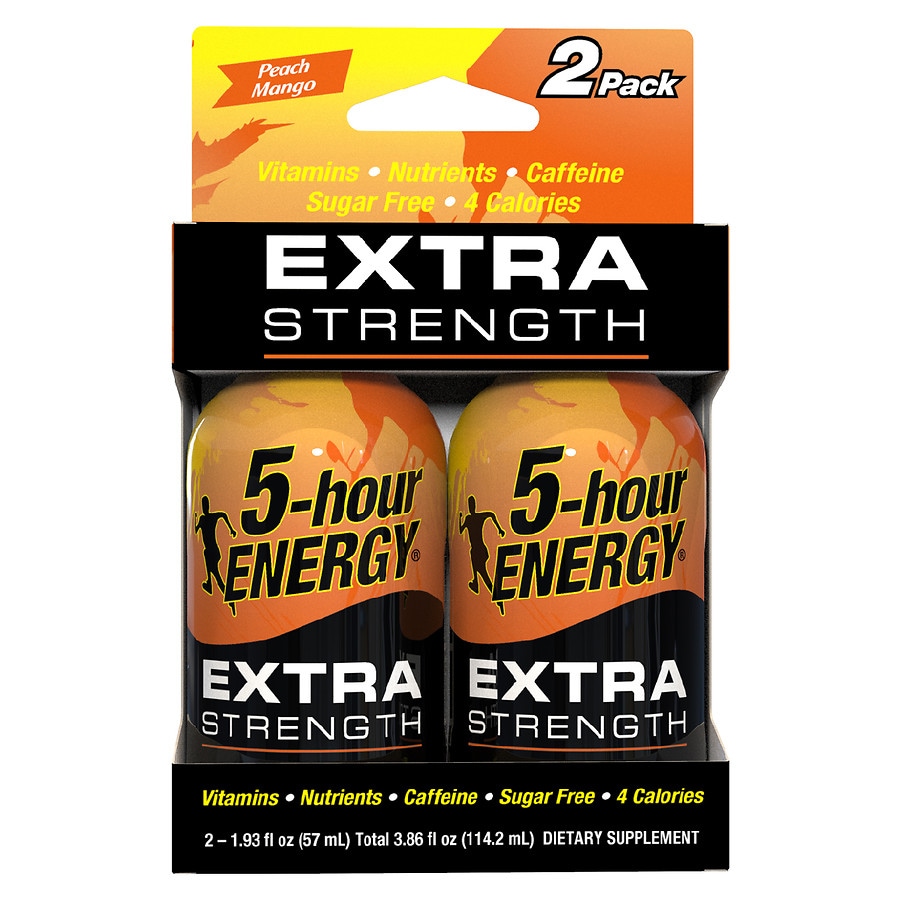 5 hour energy caffeine