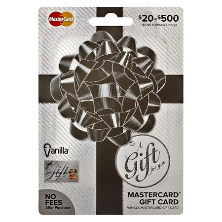Mastercard Vanilla Non-Denominational Prepaid Gift Card - 1 ea
