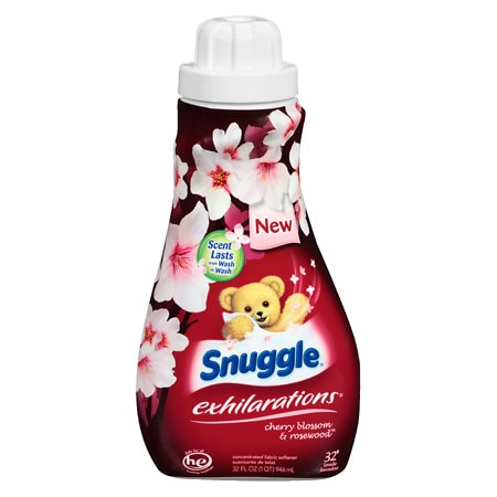 UPC 072613462650 product image for Snuggle Exhilarations Fabric Softener Cherry Blossom & Rosewood - 32.0 oz | upcitemdb.com