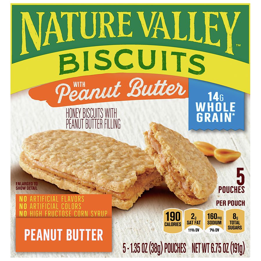 Nature Valley Biscuits Honey & Peanut Butter