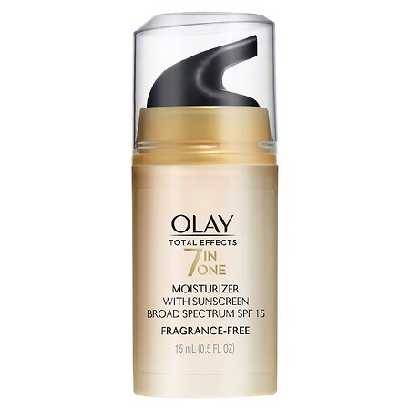 Olay Total Effects 7 In One Face Moisturizer SPF 15, Fragrance-Free, 0.5 fl oz