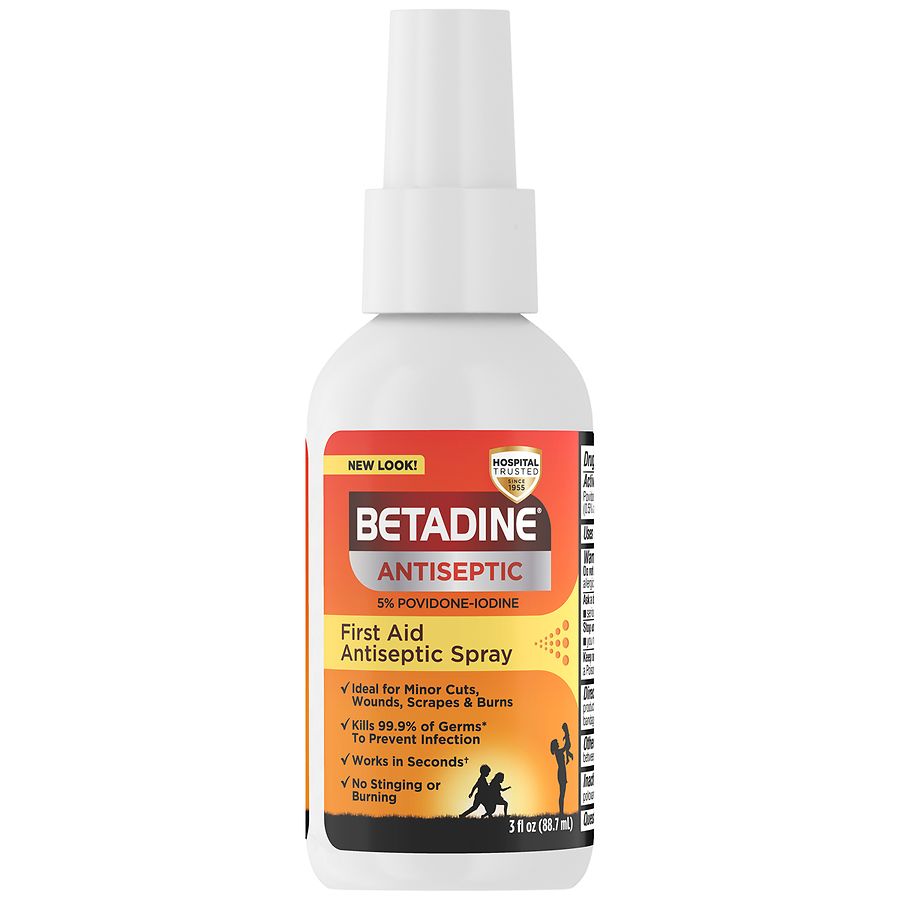 Betadine Antiseptic First Aid Spray Walgreens