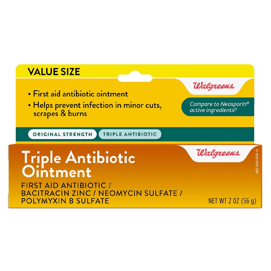 Walgreens Triple Antibiotic Ointment