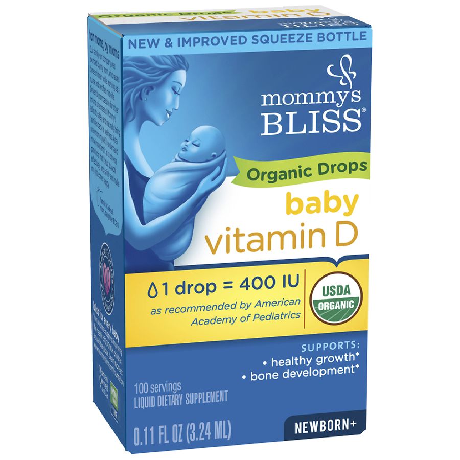 Photo 1 of (EXP 02/2023) Organic Baby Vitamin D Drops 100 Servings