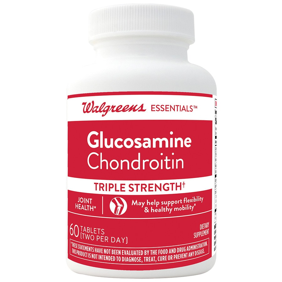  Walgreens Glucosamine Chondroitin Triple Strength + MSM 