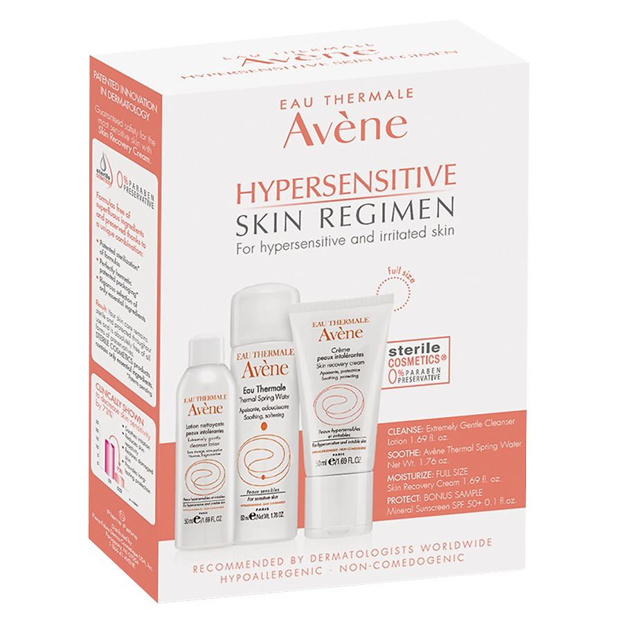 Avene Hypersensitive Skin Regimen Kit for Sensitive and Irritated Skin