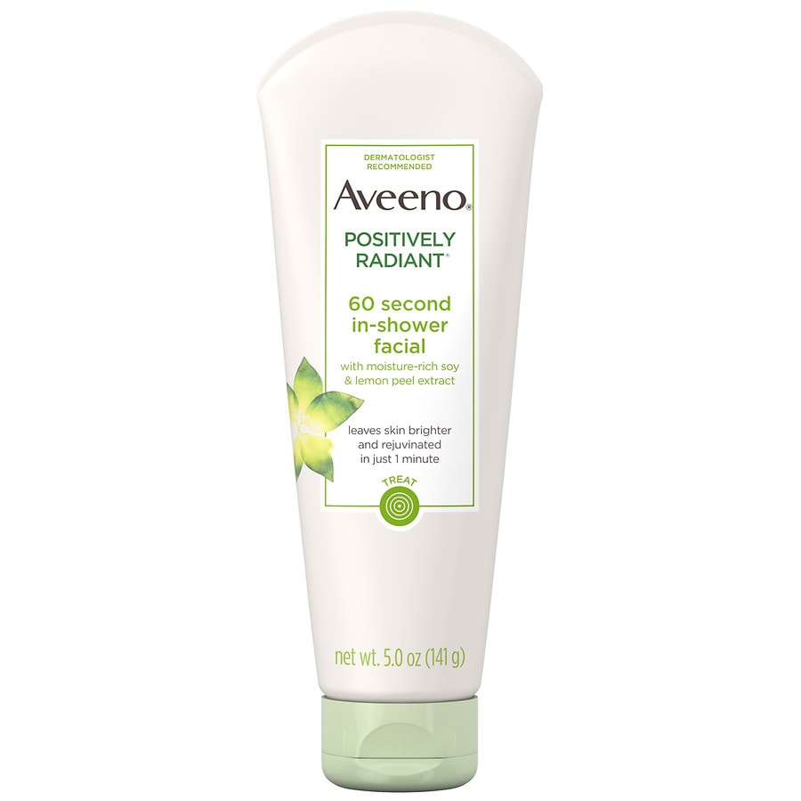  Aveeno 60 Second In-Shower Facial, Soy Extract 